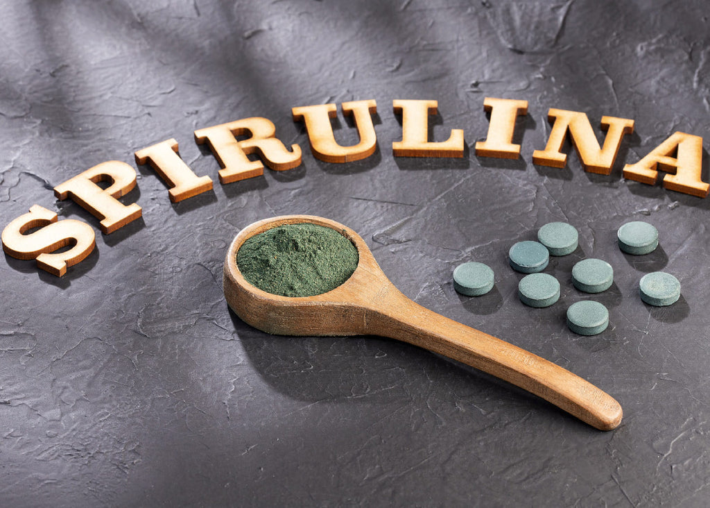 Organic All-Natural Spirulina: The magic blue-green algae with a plethora of benefits.