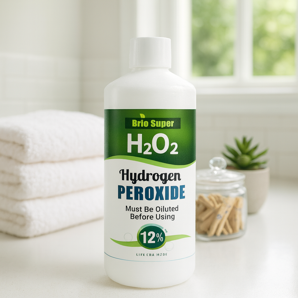 Food Grade Hydrogen Peroxide - Lab Certified H2O2 - USP Grade
